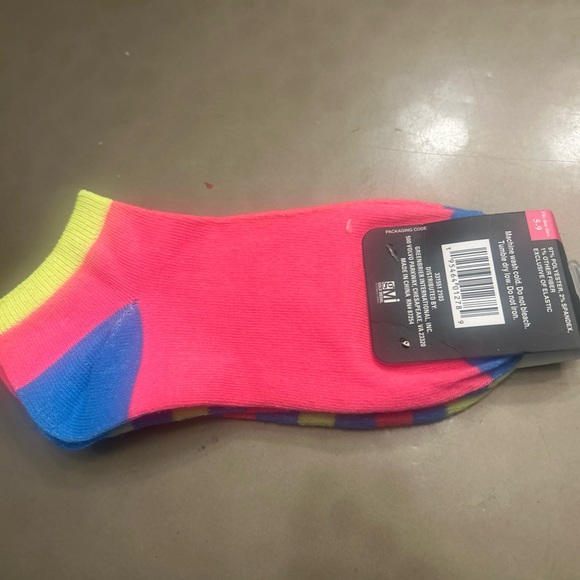 Beverly Hills Polo Club Colorful Socks 2 pair set size 5-9 - Picture 2 of 4